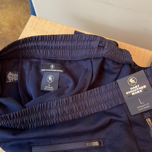 Hart Schaffner Marx Tech Jogger Pants - Colors Navy OR Charcoal - Picture 7 of 10